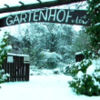 Winter auf dem Gartenhof - Bilder vom Januar 2013